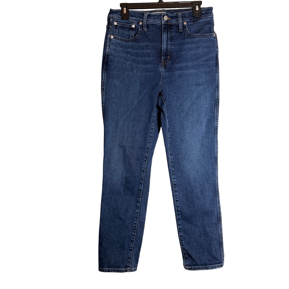 Madewell The Perfect Vintage Jean Dark Wash High Rise Tapered Denim Size 29